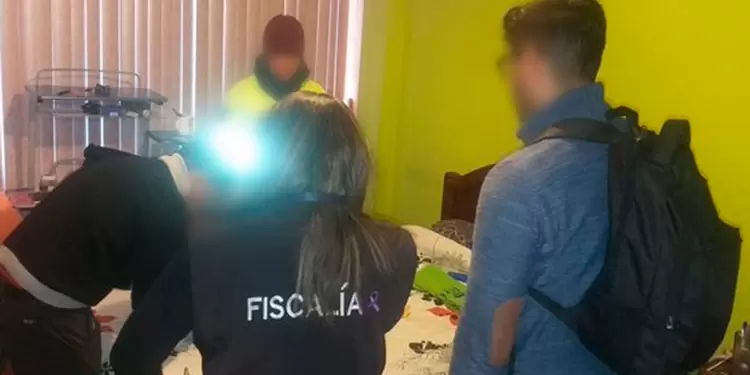 La Fiscalía de Ecuador en la casa de la prefecta Paola Pabón