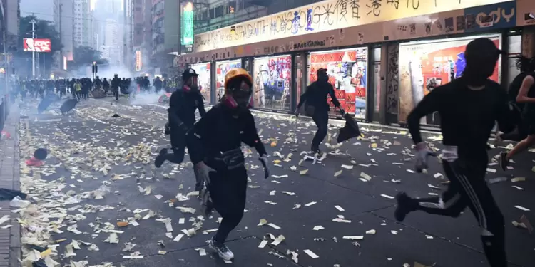 Protestas en Hong Kong