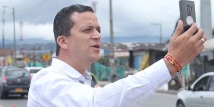 Juan Carlos Saldarriaga, alcalde de Soacha (Cundinamarca)