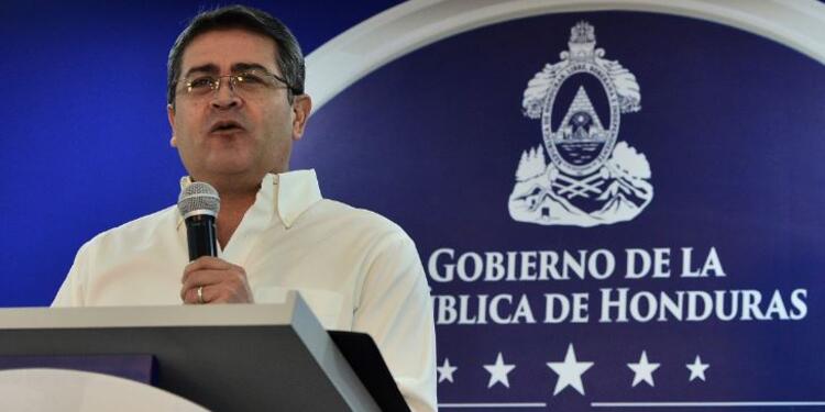 Juan Orlando Hernández, presidente de Honduras