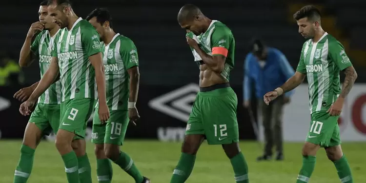 Atlético Nacional, jugadores derrotados
