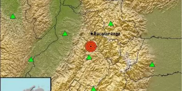 Sismo en Bucaramanga Sismo en Bucaramanga
