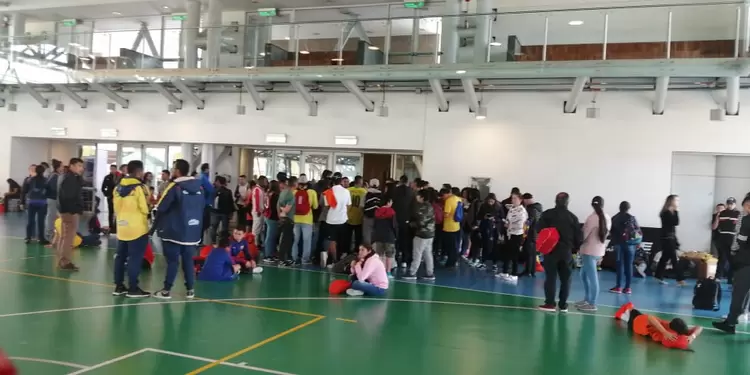 Asistentes a evento de ronaldinho