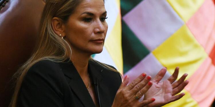 Jeanine Áñez, expresidenta interina de Bolivia.