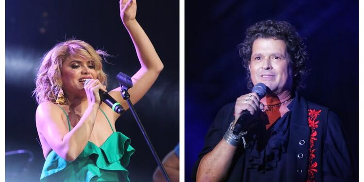 Adriana Lucía y Carlos Vives