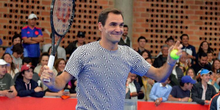 Roger Federer, evento en Bogotá