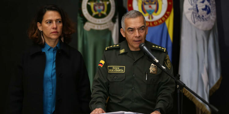 Director de la Policía, Óscar Atehortúa Director de la Policía, Óscar Atehortúa
