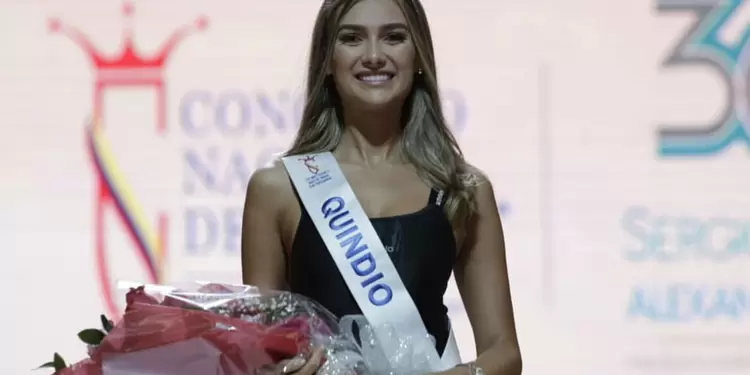 María Fernanda Aristizabal, señorita Quindío 2019, ganó cuerpo sano