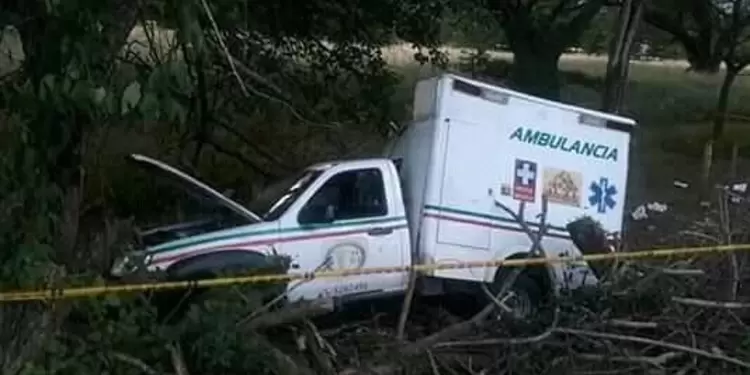 Accidente de una ambulancia en el Cesar