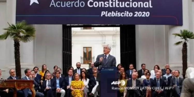 Sebastián Piñera promulga ley de plebiscito
