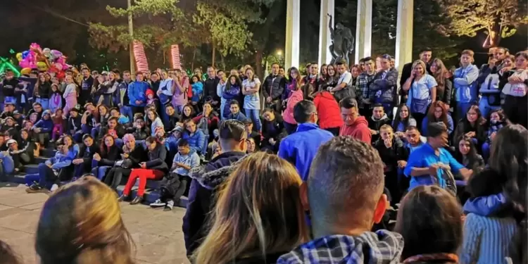 Ciclovía nocturna 12 de diciembre de 2019