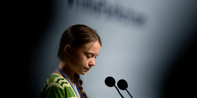 Greta Thunberg en la COP25