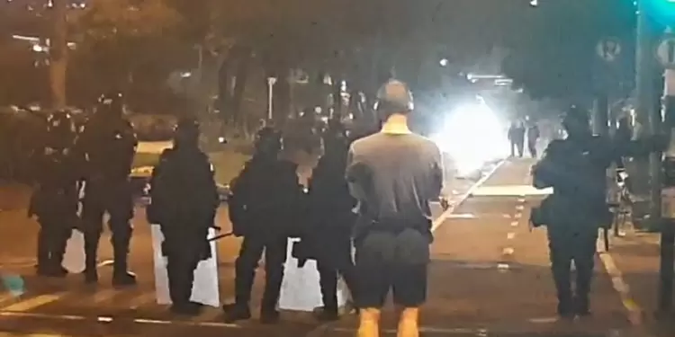 57 personas más fueron conducidas en estas protestas.