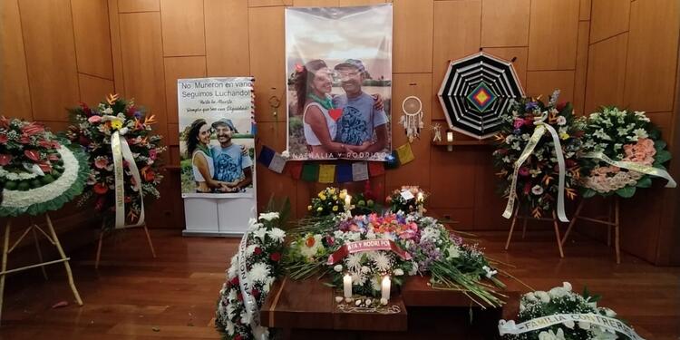 Pareja asesinada, Nathalia Jiménez y Rodrigo Monsalve Pareja asesinada, Nathalia Jiménez y Rodrigo Monsalve