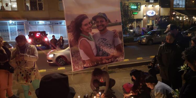 Homenaje a pareja asesinada en Magdalena Homenaje a pareja asesinada en Magdalena