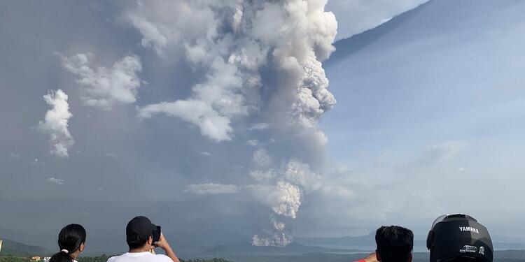 Erupción volcán Filipinas