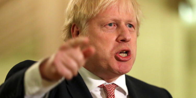 Boris Johnson, primer ministro británico