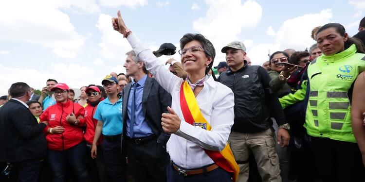 Claudia López se posesiona como nueva alcaldesa de Bogotá Claudia López se posesiona como nueva alcaldesa de Bogotá