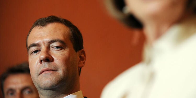 Dimitri Medvedev, primer ministro ruso