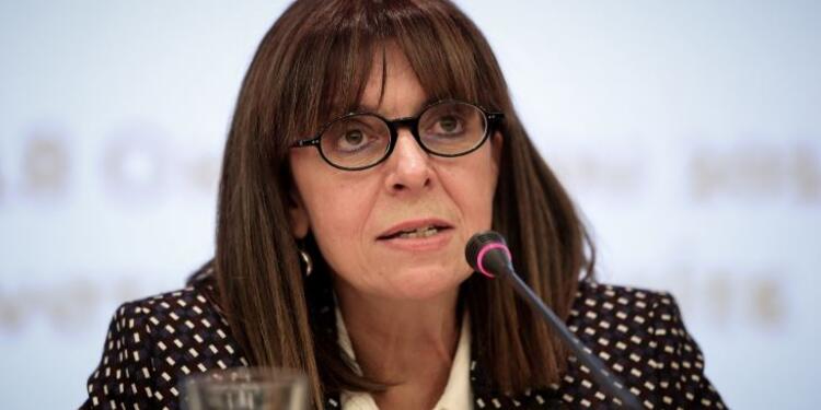Ekaterini Sakellaropoulou, presidenta de Grecia