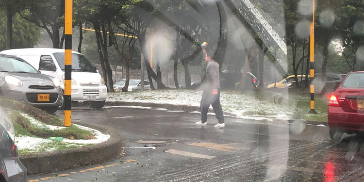 Granizo en Bogotá Granizo en Bogotá
