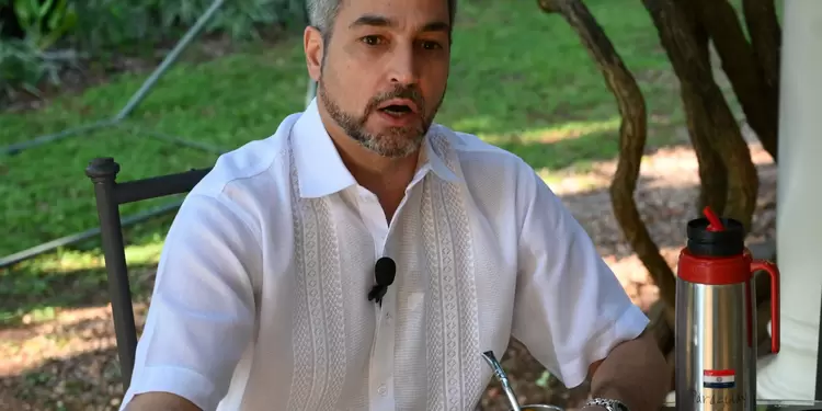 Mario Abdo Benítez, presidente de Paraguay