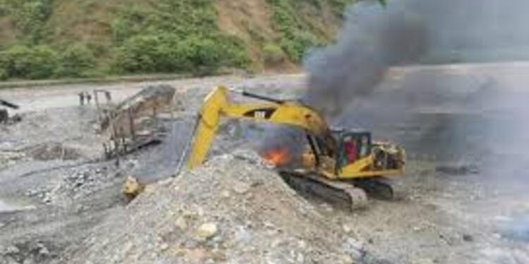 Combos delincuenciales de Bello continuarían con el negocio de la minería ilegal