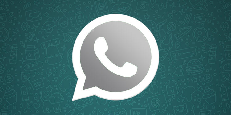 Logo oscuro de WhatsApp Logo de WhatsApp en tono oscuro