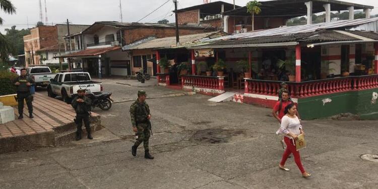 Población de Caucasia, en el Bajo Cauca antioqueño