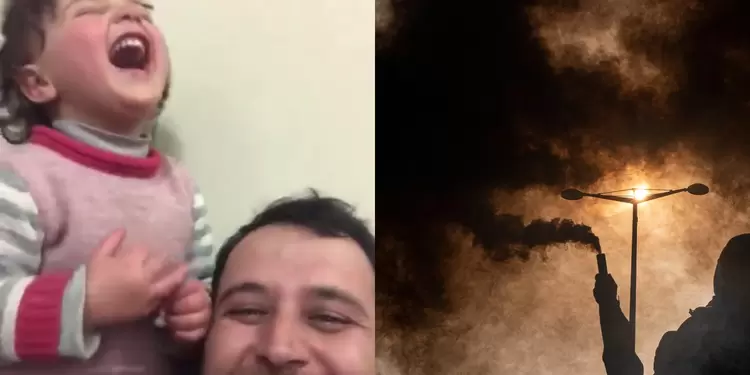 Al estilo de la vida es bella: Padre logra hacer feliz a su hija en medio de la guerra