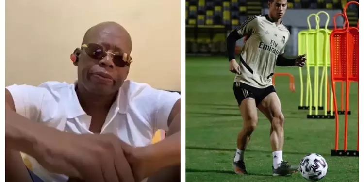 Tino Asprilla y James Rodríguez Tino Asprilla y James Rodríguez