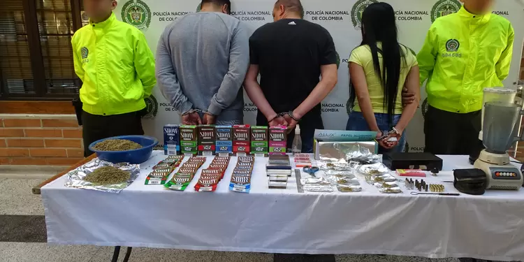 Capturados de la banda delincuencial 'La Viña' en Medellín