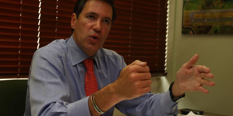 El embajador de Colombia en Uruguay,Fernando Sanclemente.