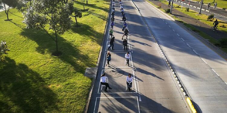 Día sin carro y sin moto en Bogotá