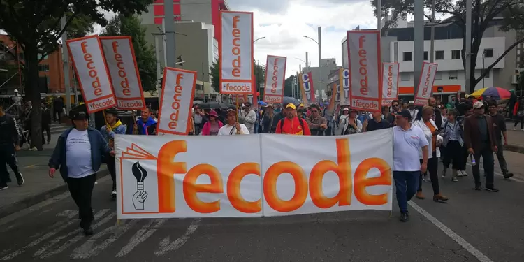 Marcha de Fecode
