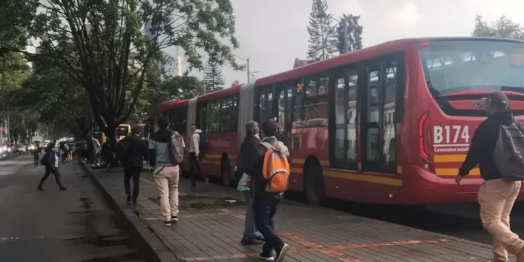 Transmilenio cerrado