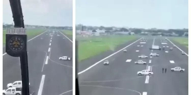 Carros en pista de Guayaquil, Ecuador