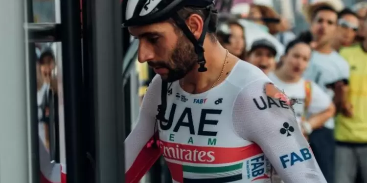 Fernando Gaviria, ciclista del UAE Team