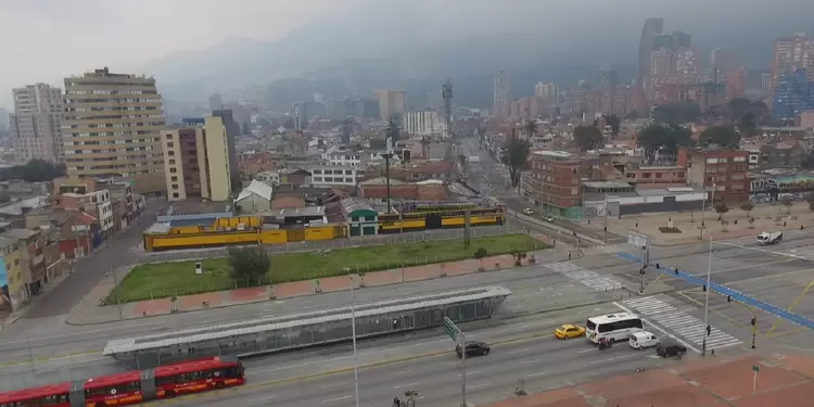 Bogotá Bogotá amanece desolada