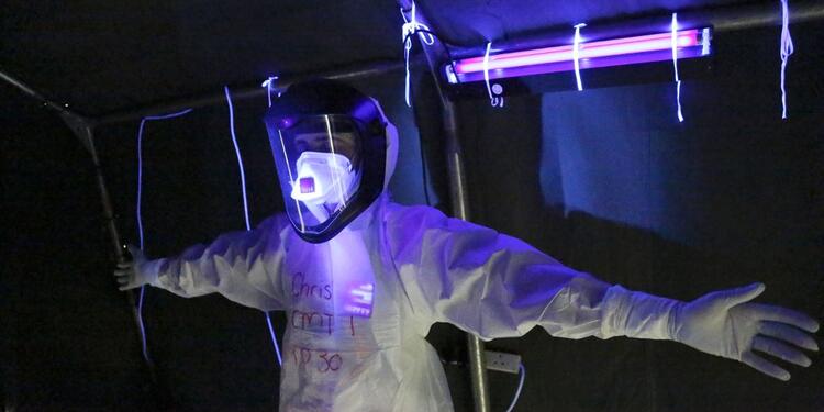 Limpieza con rayos ultravioleta elimina bacterias