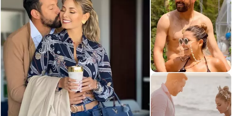 Melissa Martínez y su esposo Matías Mier
