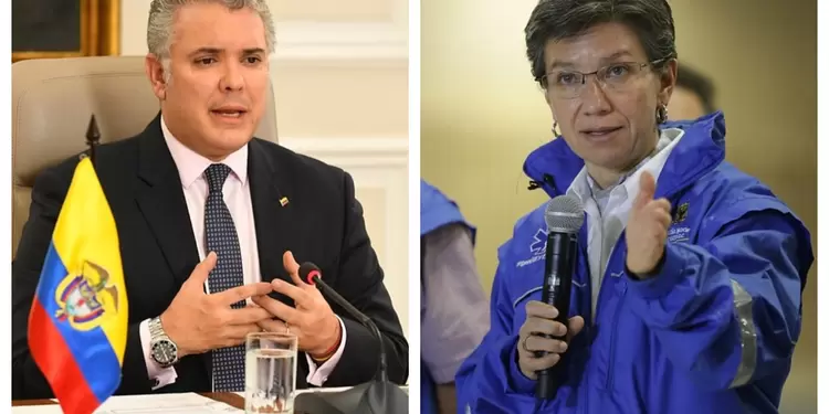 Claudia López se ha enfrentado en varias ocasiones con Iván Duque. Iván Duque y Claudia López