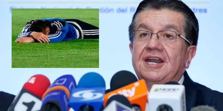 El ministro de Salud, Fernando Ruiz, se refirió acerca del regreso del fútbol El ministro de Salud, Fernando Ruiz, se refirió acerca del regreso del fútbol.