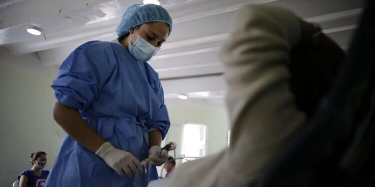 Paciente con coronavirus