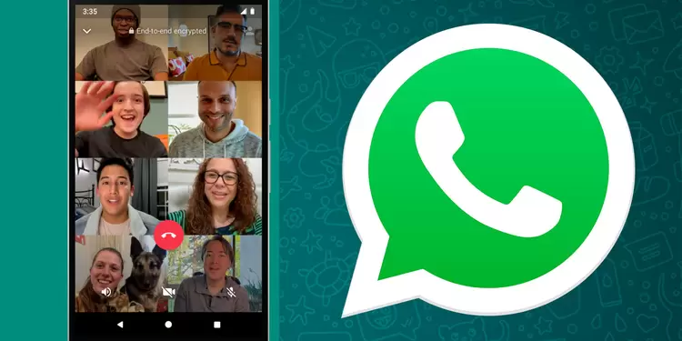 videollamadas de WhatsApp videollamadas de WhatsApp con ocho integrantes