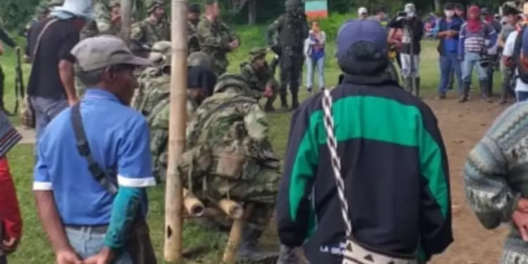 Indígenas ejército