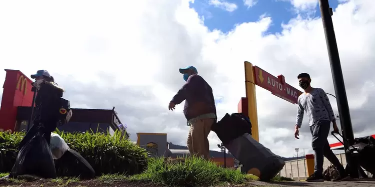 Venezolanos que llegan a Colombia