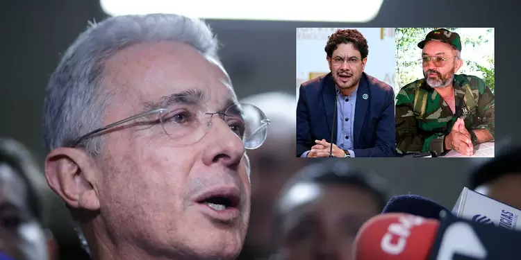 Álvaro Uribe acusa a Iván Cepeda de Farcpolítica por computadores de Raúl Reyes Álvaro Uribe acusa a Iván Cepeda de Farcpolítica por computadores de Raúl Reyes