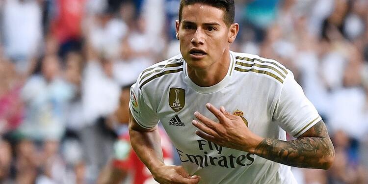James Rodríguez en Real Madrid