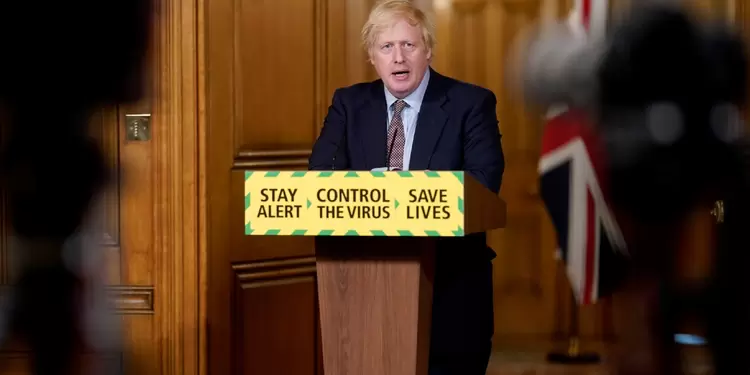Boris Johnson, primer ministro británico